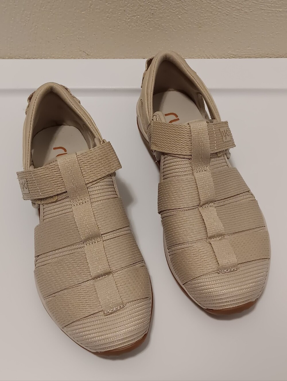 rykä| Echo Fisherman TerraTaupe Sz 7 Athleisure Travel Comfort Sandals Slip On